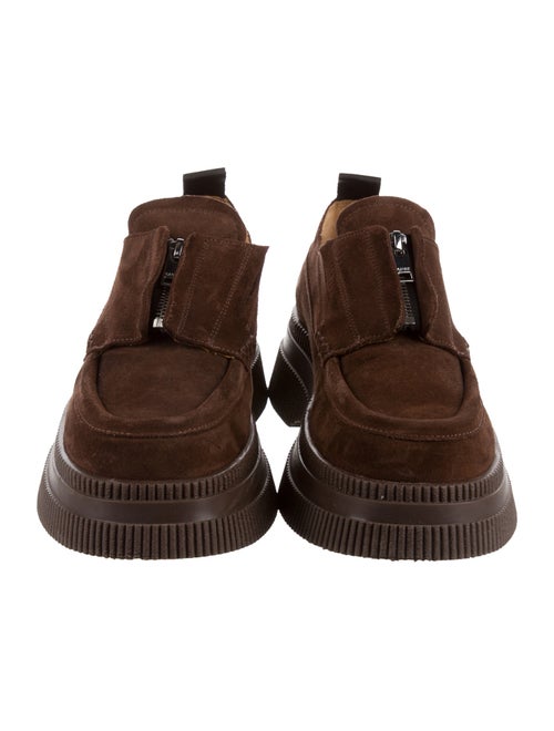 Ganni Suede Loafers