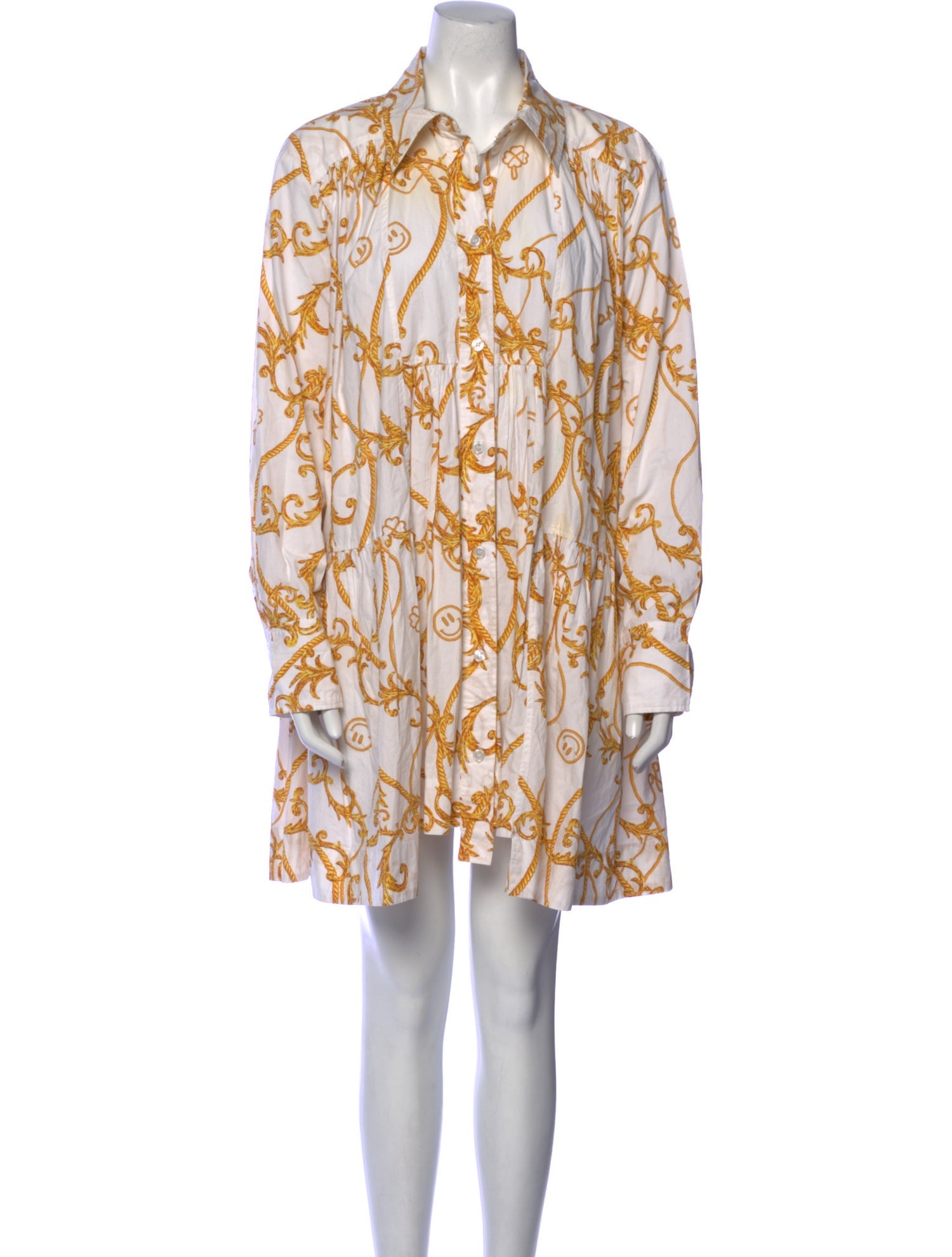 Ganni Printed Mini Dress