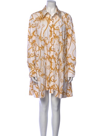 Ganni Printed Mini Dress