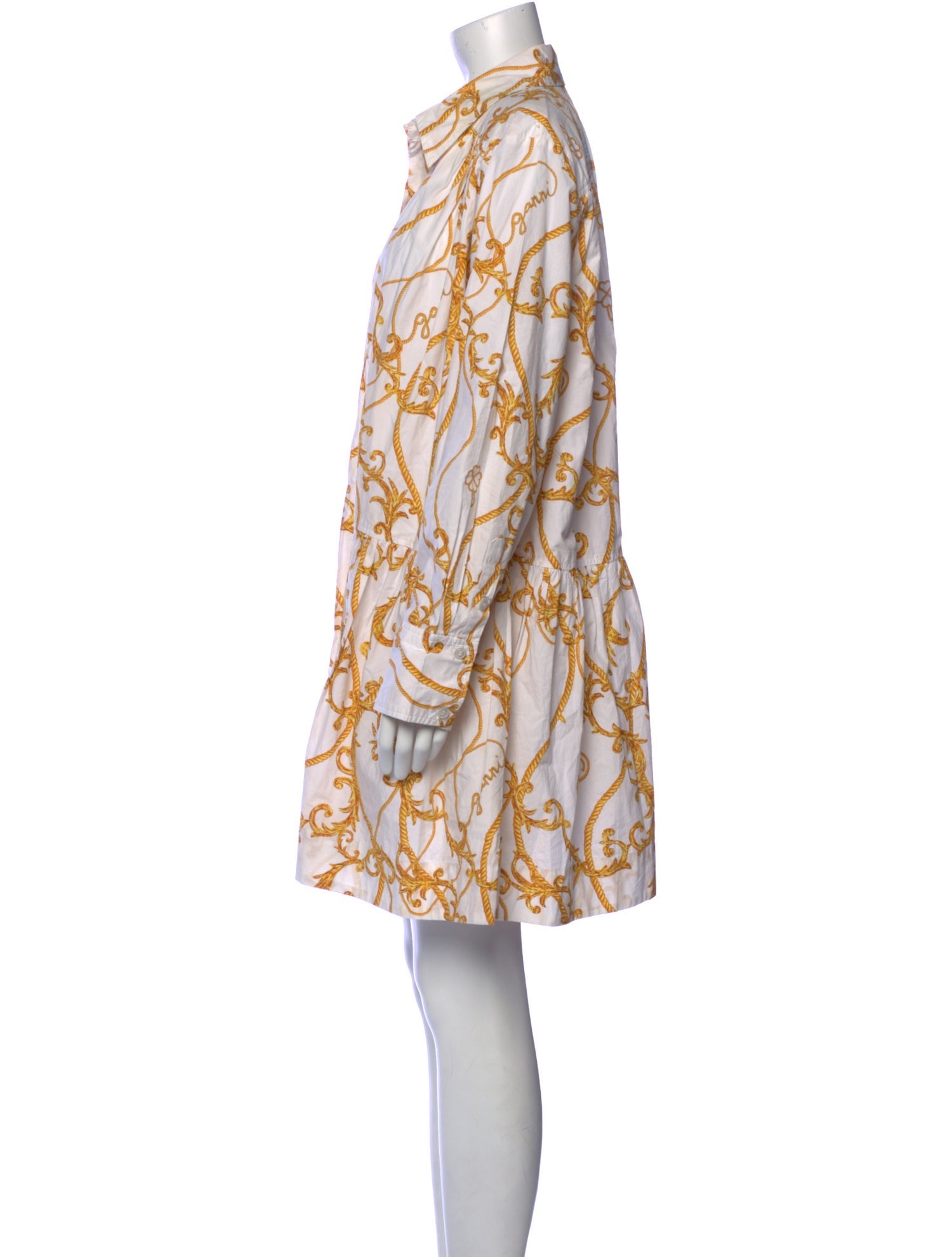 Ganni Printed Mini Dress