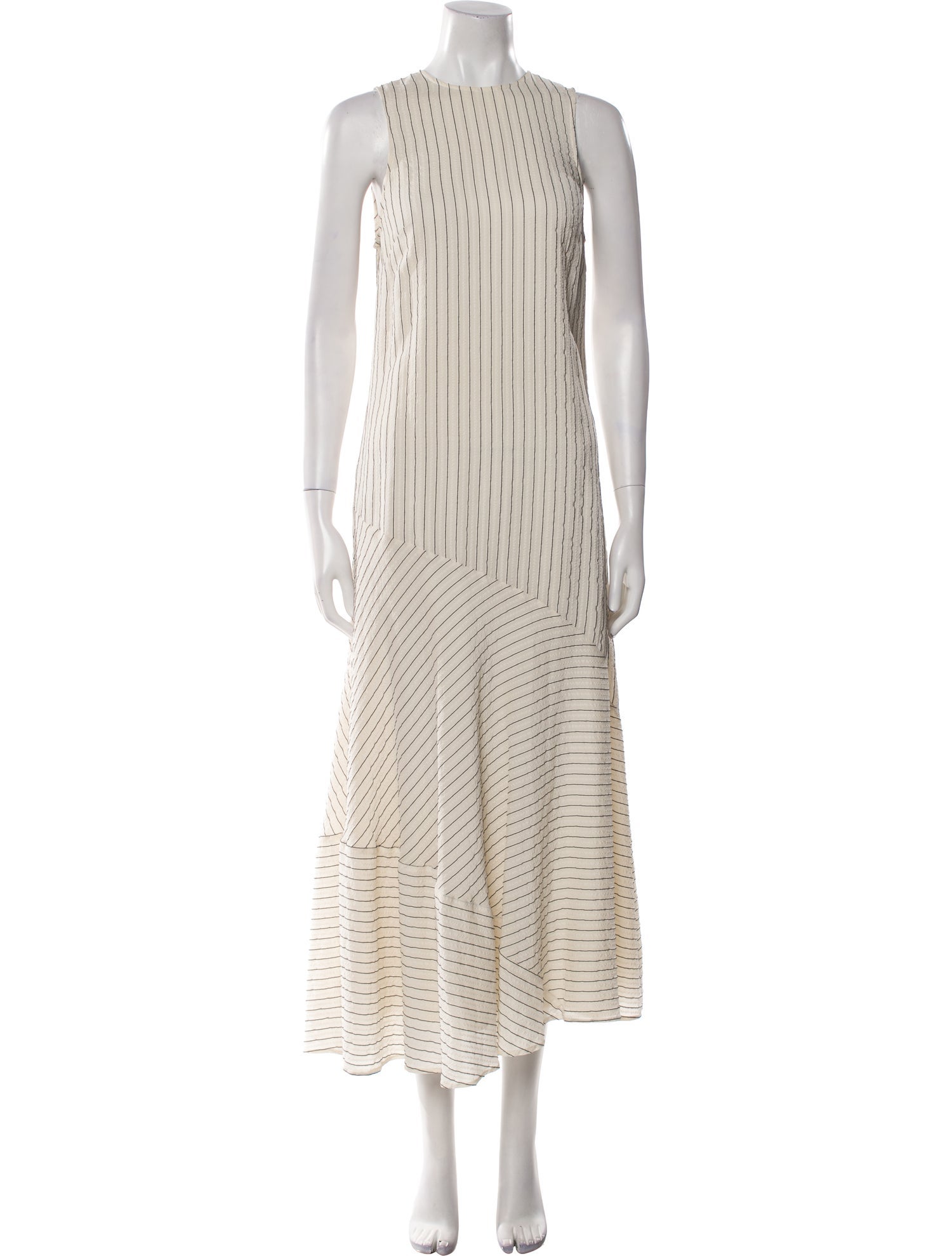 Ganni Silk Long Dress