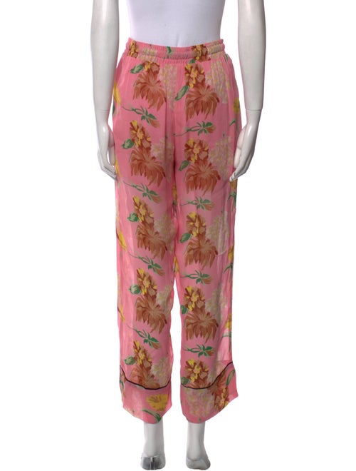 Ganni Silk Wide Leg Pants