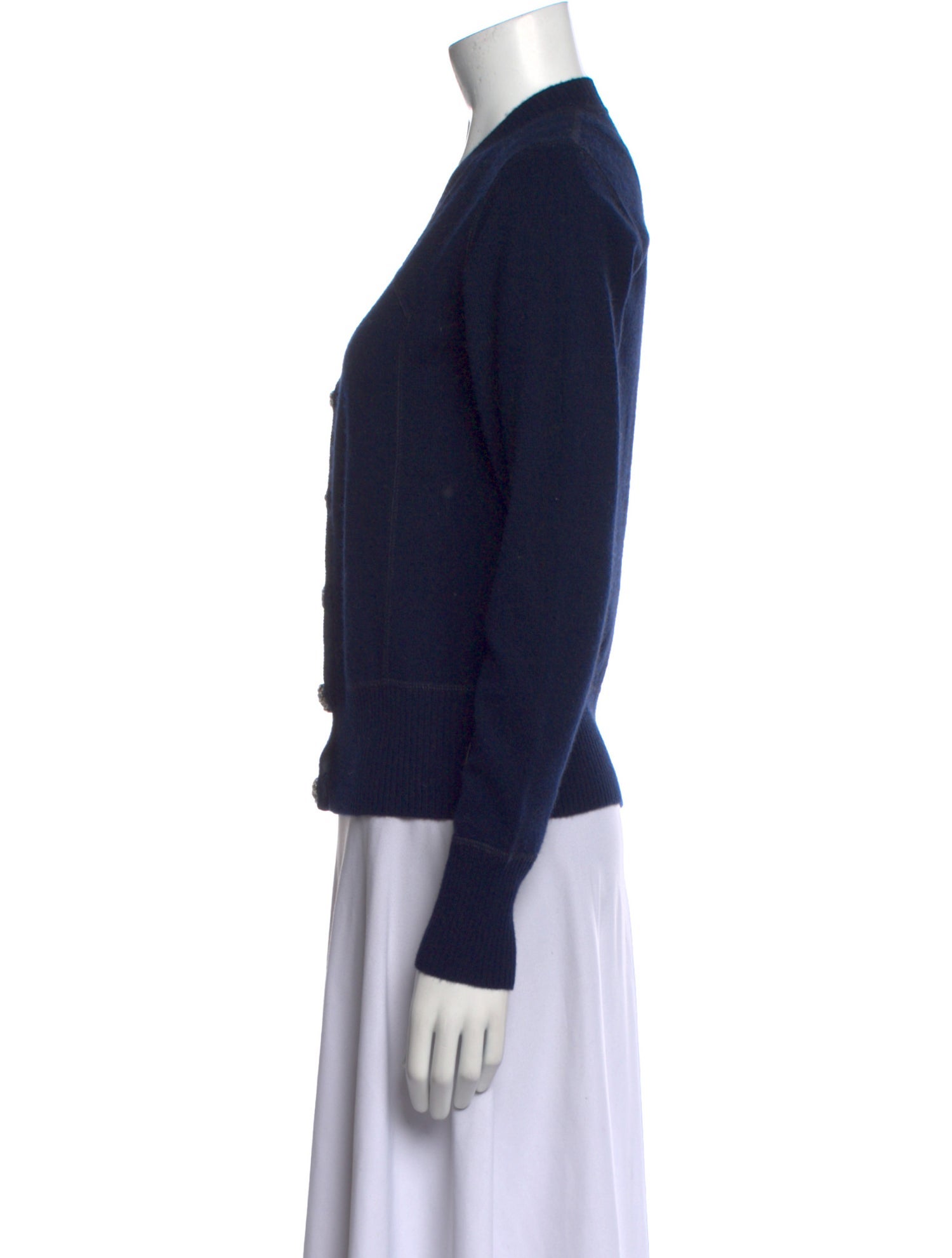 Ganni Cashmere V-Neck Sweater