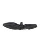 Ganni Leather Ballet Flats