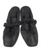 Ganni Leather Ballet Flats