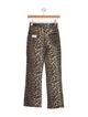 Ganni Mid-Rise Straight Leg Jeans