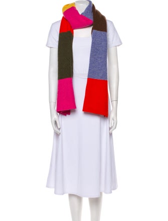 Ganni Bogdan Wool Scarf