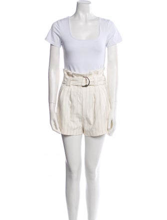 Ganni Striped Skirt Suit