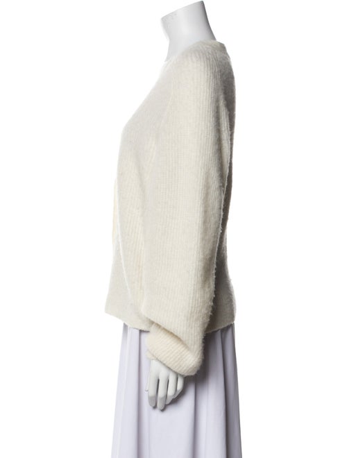 Ganni Alpaca V-Neck Sweater