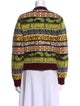 Ganni Wool Printed Sweater