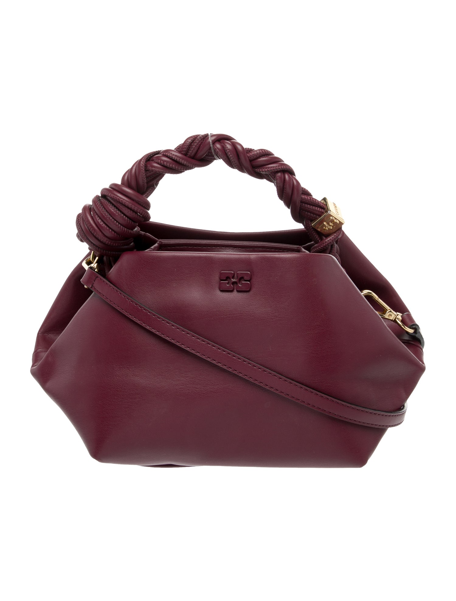 Ganni Leather Shoulder Bag