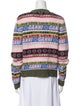 Ganni Wool Striped Sweater