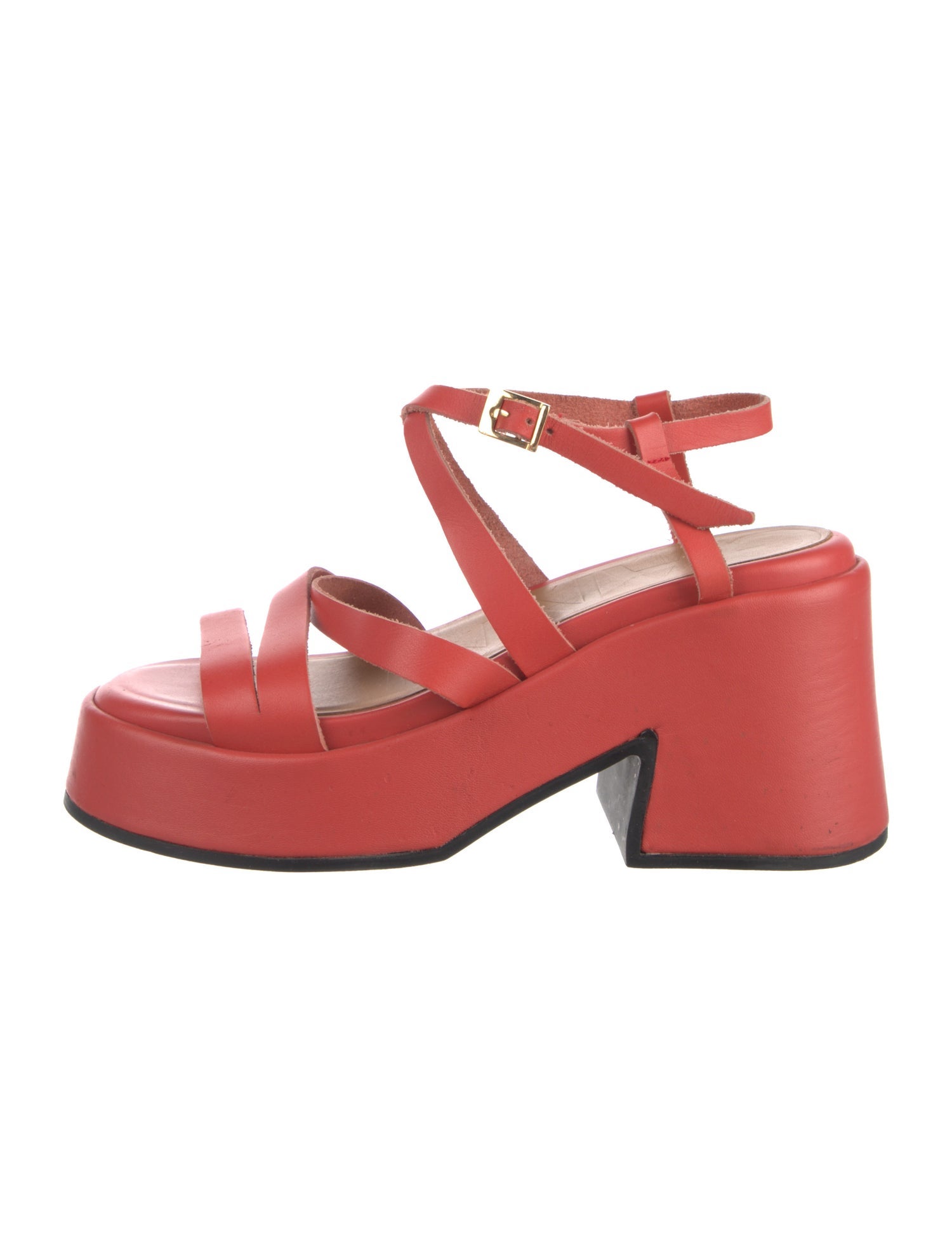Ganni Leather Sandals