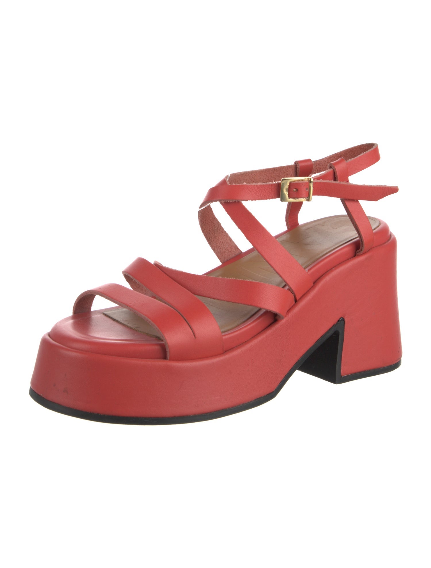 Ganni Leather Sandals