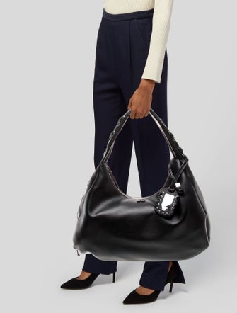 Ganni Leather Shoulder Bag