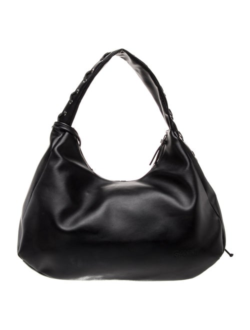 Ganni Leather Shoulder Bag