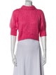Ganni Mohair Mock Neck Sweater