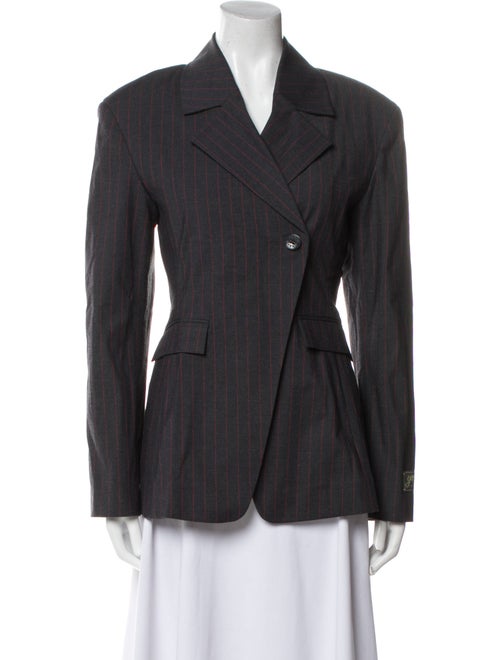 Ganni Striped Blazer