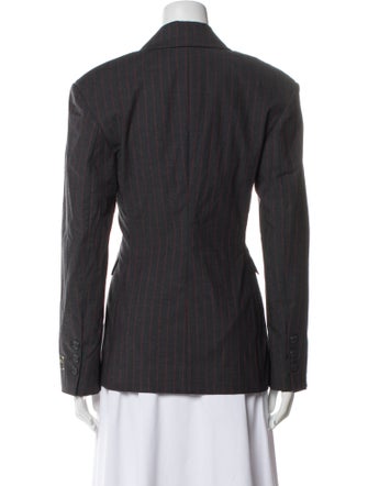 Ganni Striped Blazer