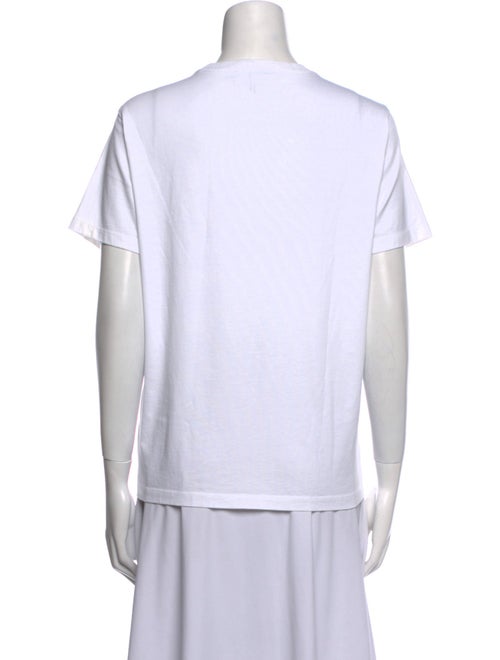 Ganni Graphic Print Crew Neck T-Shirt