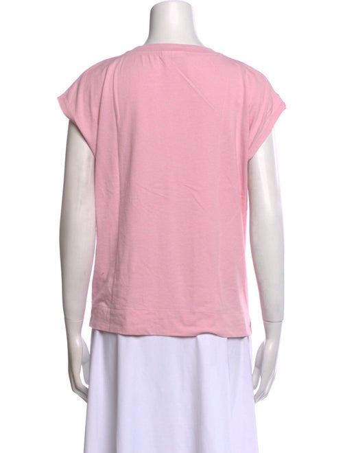 Ganni Crew Neck Short Sleeve T-Shirt