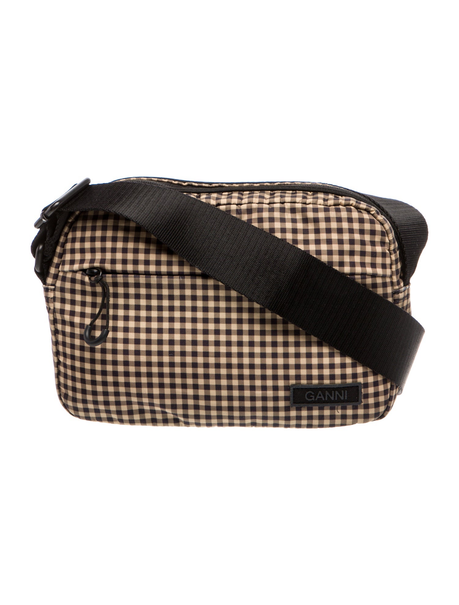 Ganni Nylon Messenger Bag