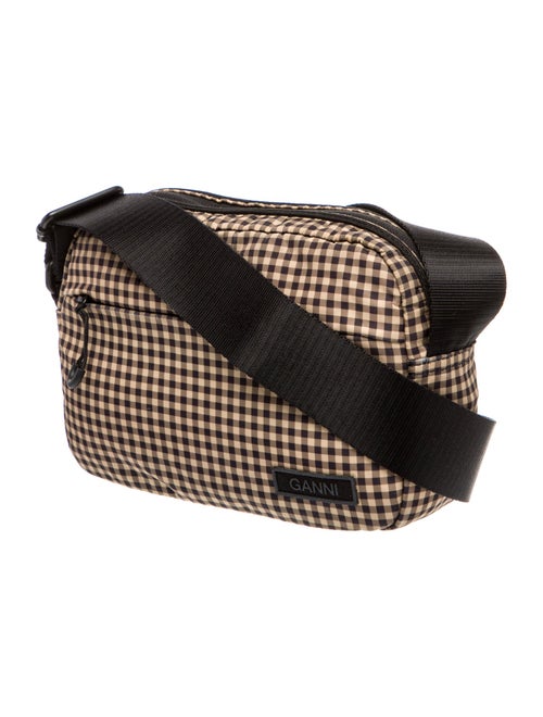 Ganni Nylon Messenger Bag