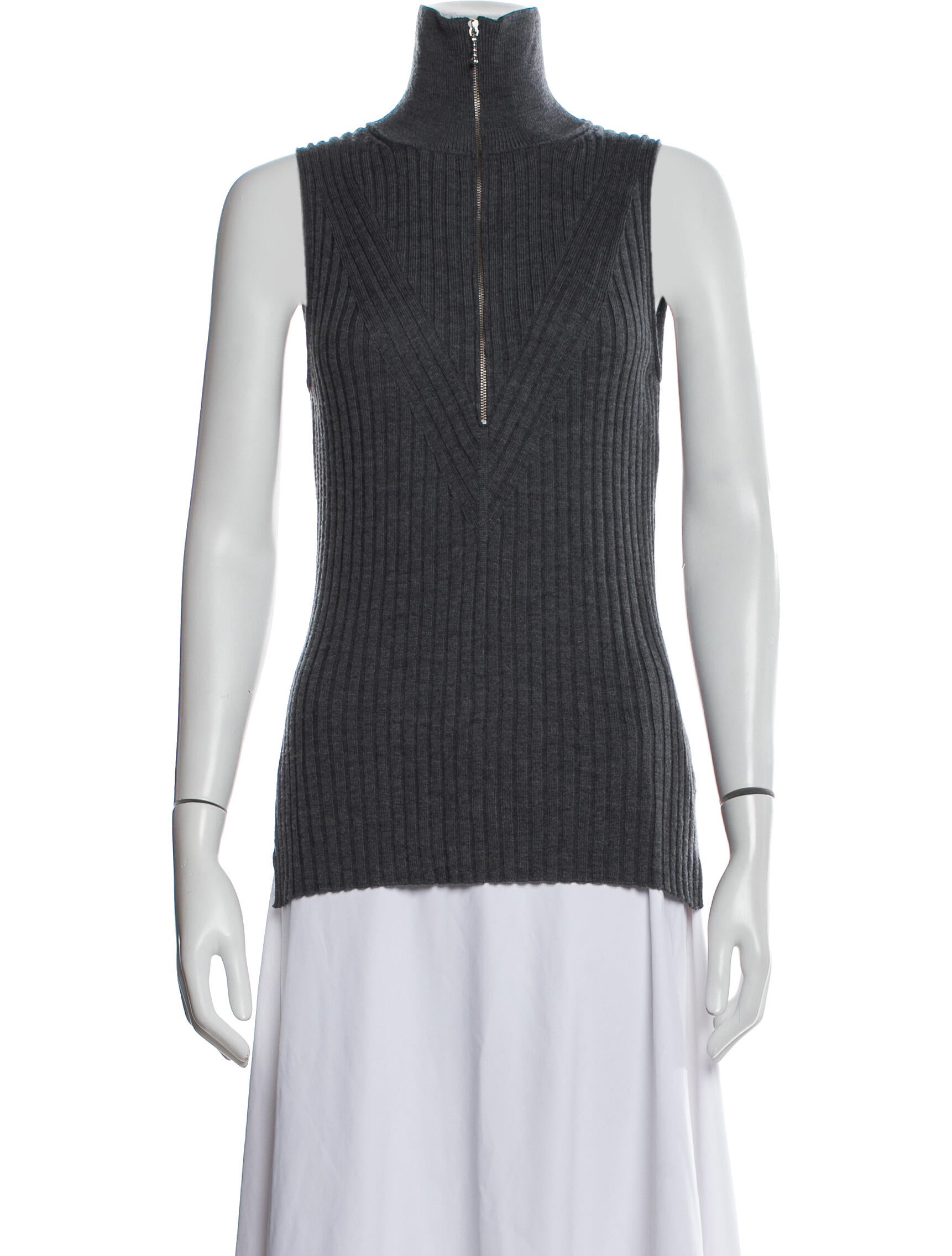 Ganni Merino Wool Turtleneck Sweater