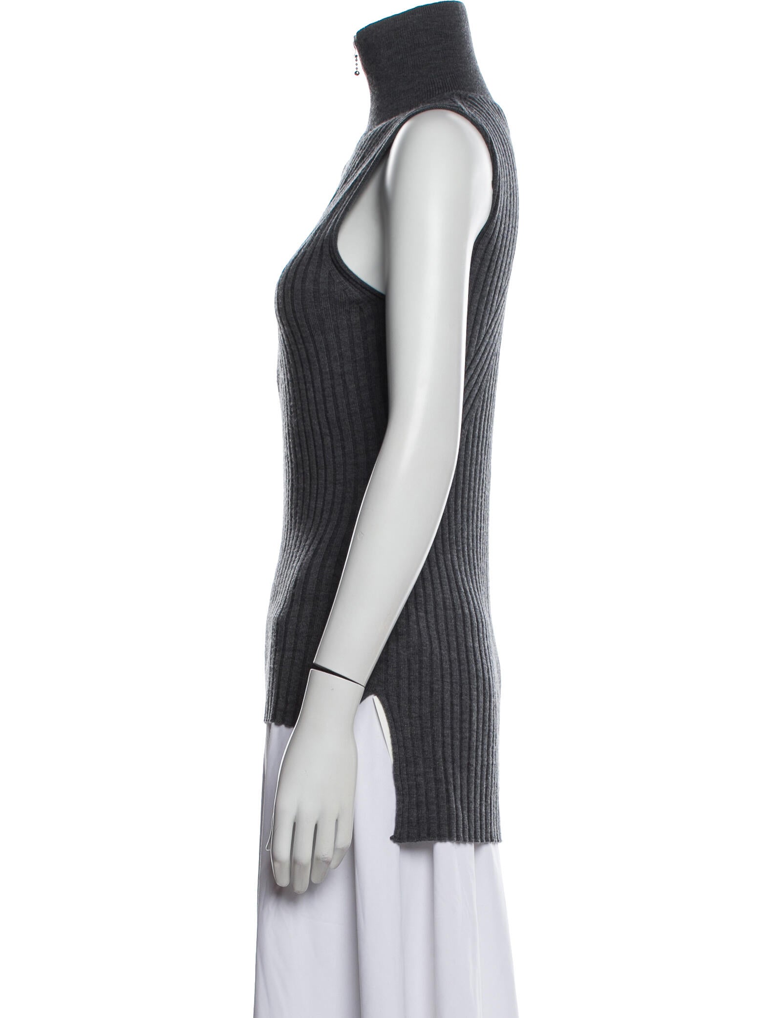 Ganni Merino Wool Turtleneck Sweater
