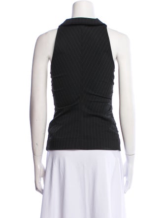Ganni V-Neck Sleeveless Top