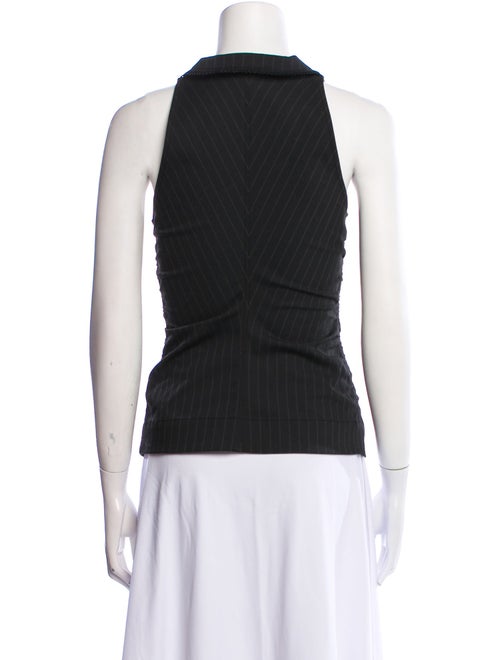 Ganni V-Neck Sleeveless Top