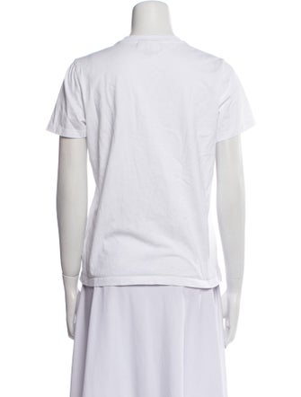 Ganni Graphic Print Crew Neck T-Shirt