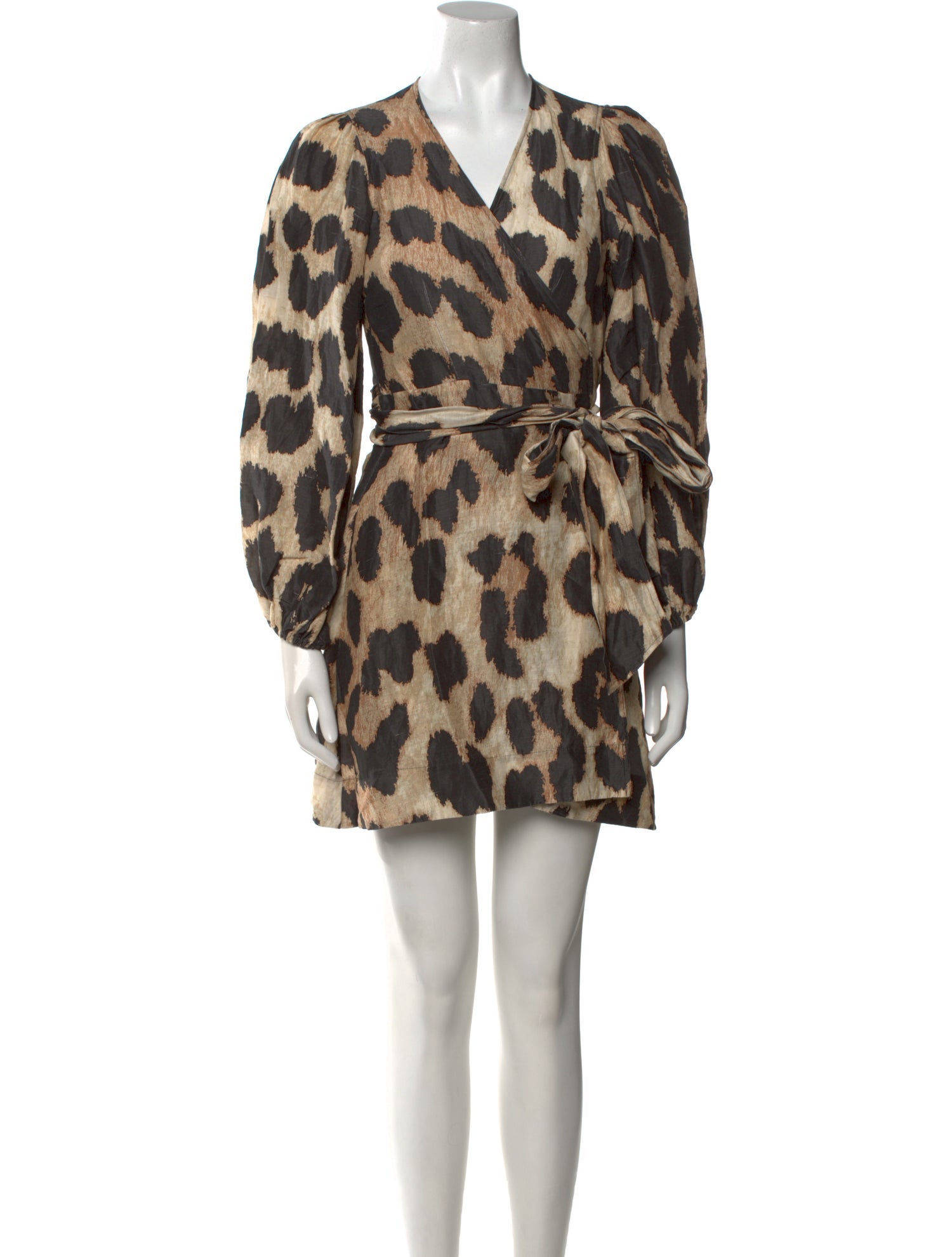 Ganni Linen Mini Dress