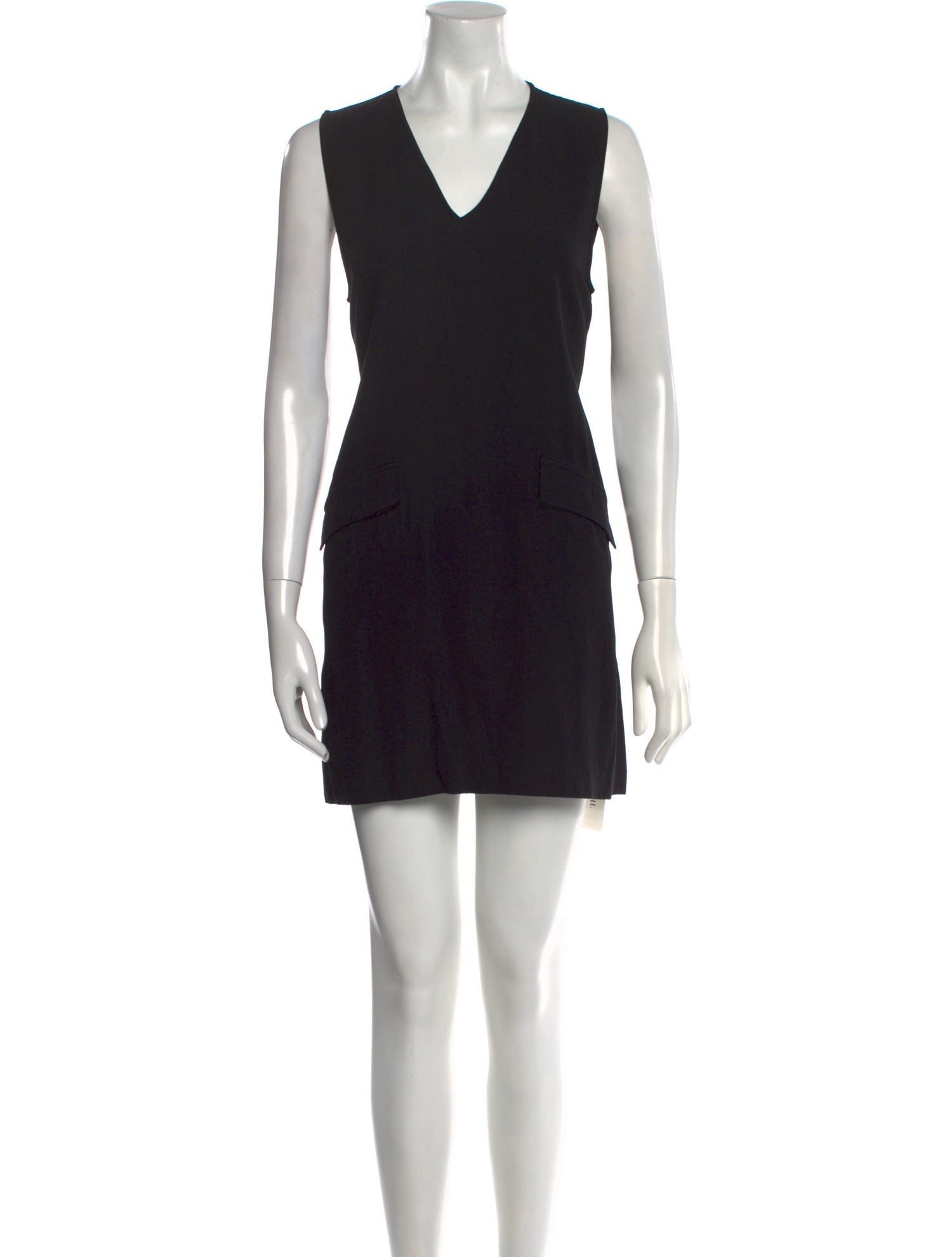 Ganni V-Neck Mini Dress