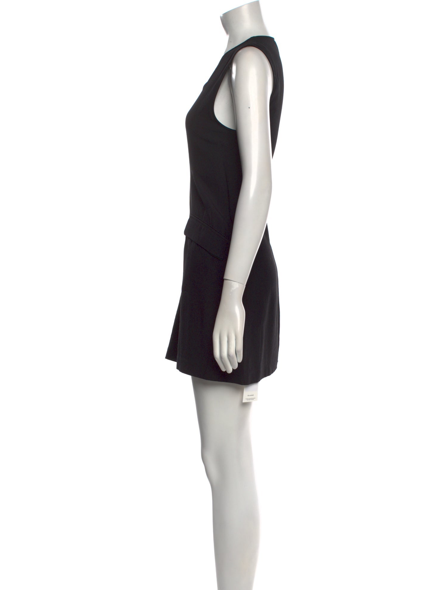 Ganni V-Neck Mini Dress