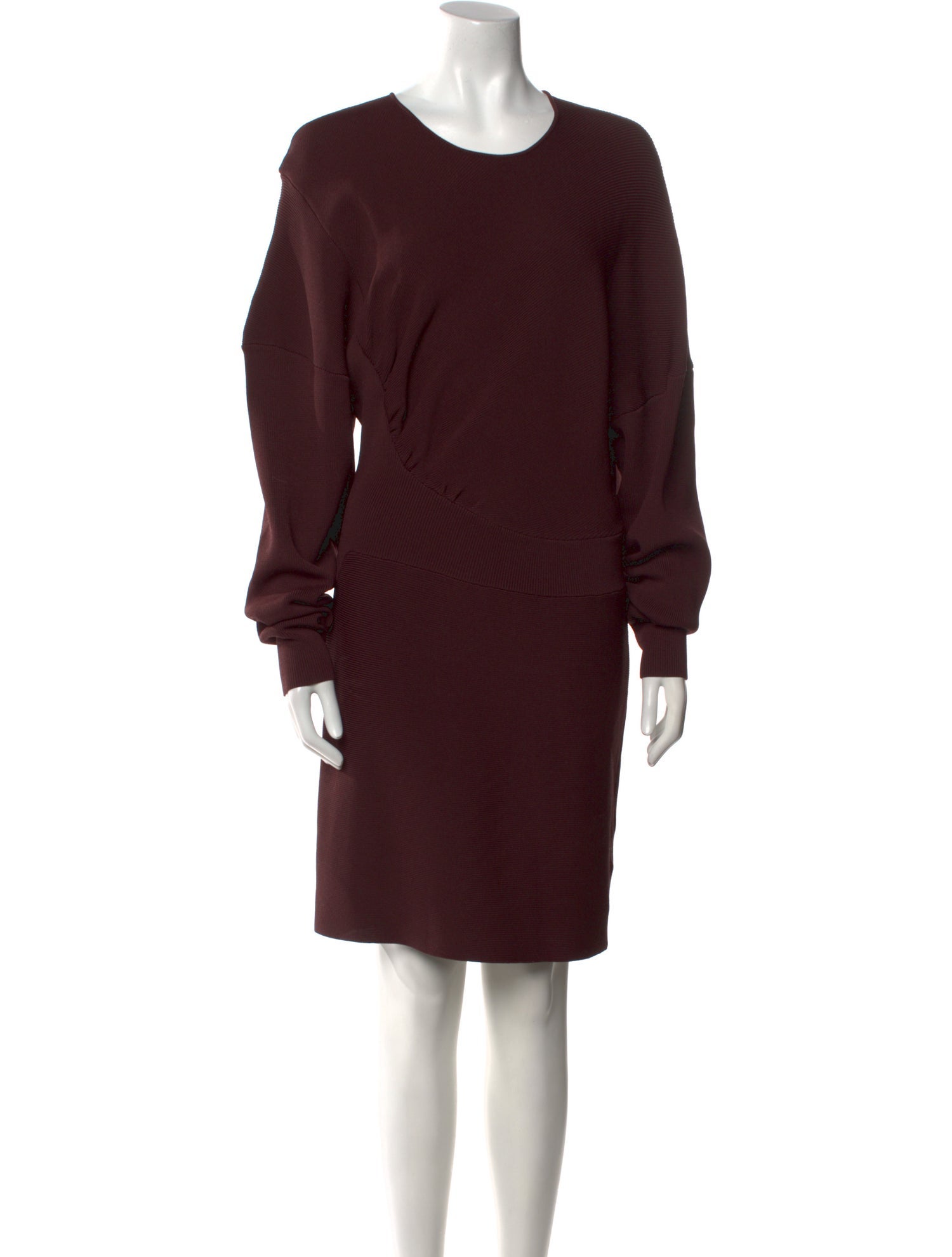 Ganni Scoop Neck Mini Dress