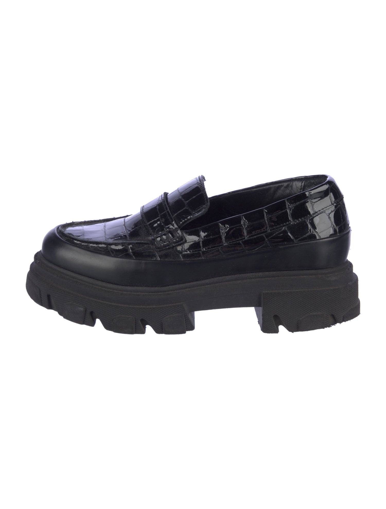 Ganni Patent Leather Loafers