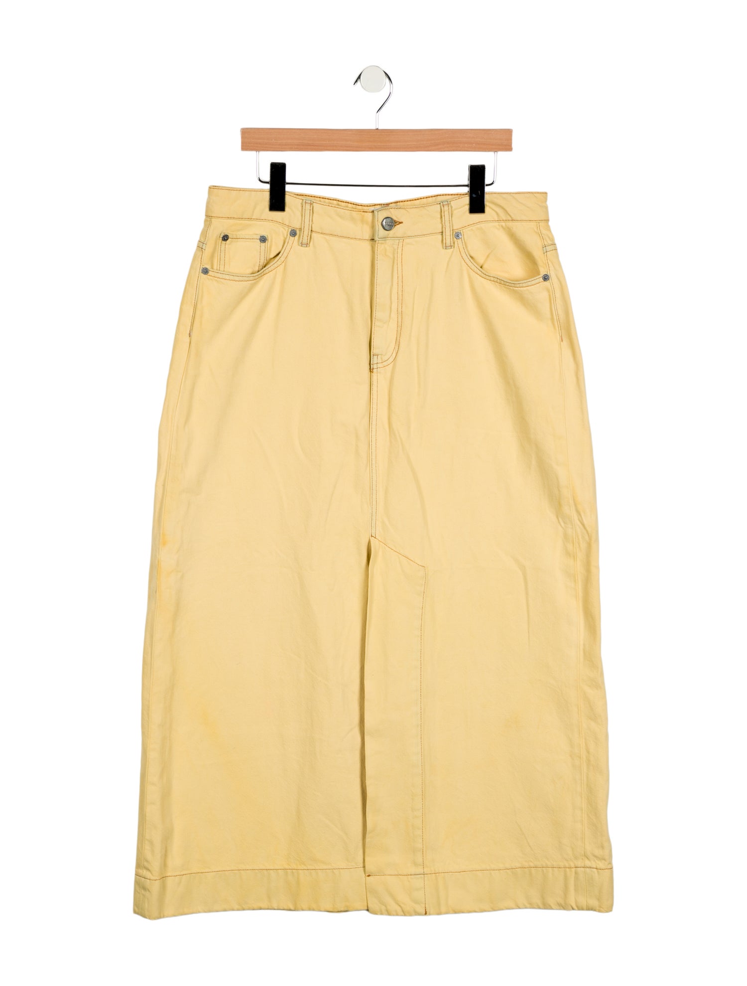 Ganni High-Rise Wide Leg Jeans