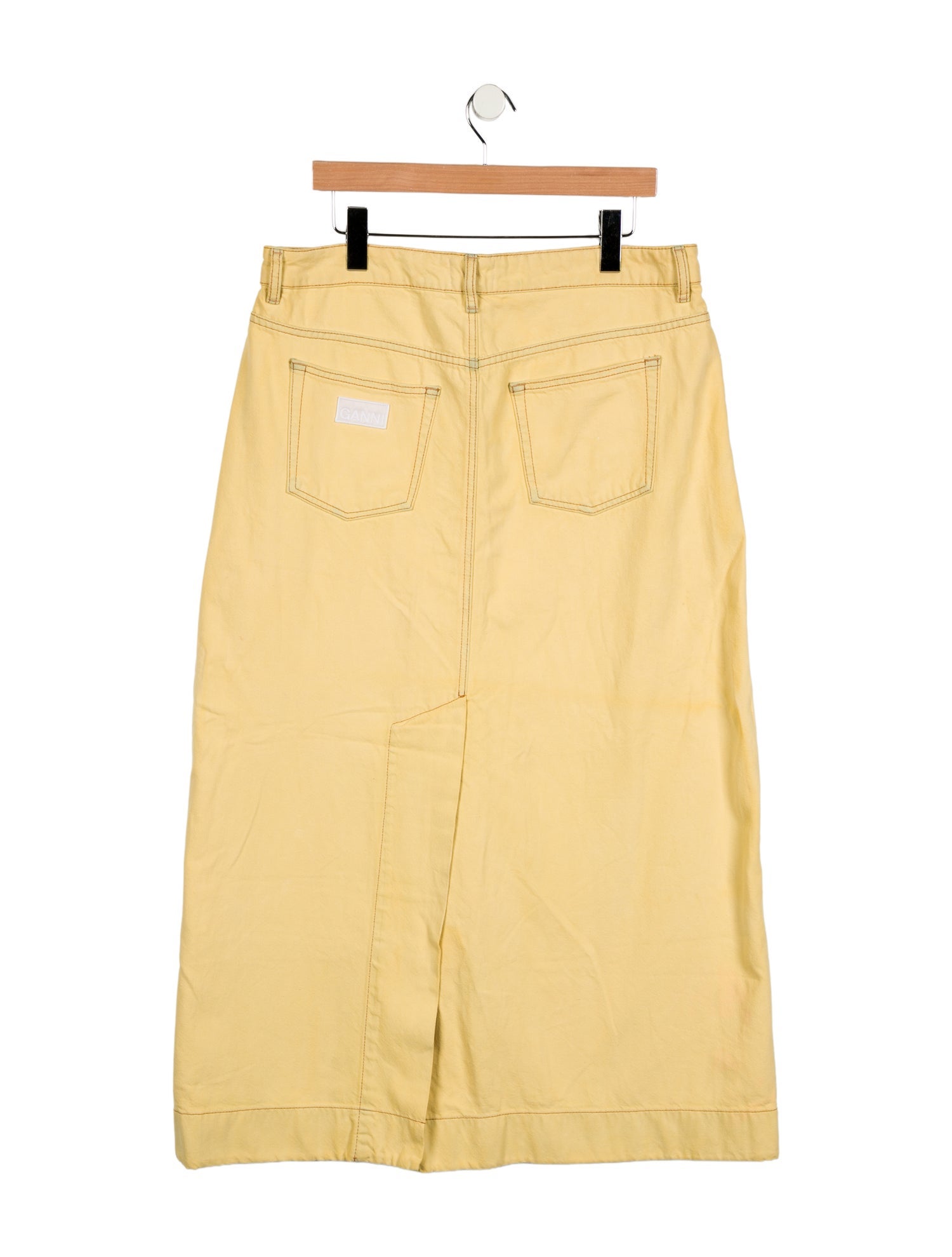 Ganni High-Rise Wide Leg Jeans