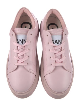 Ganni Leather Sneakers