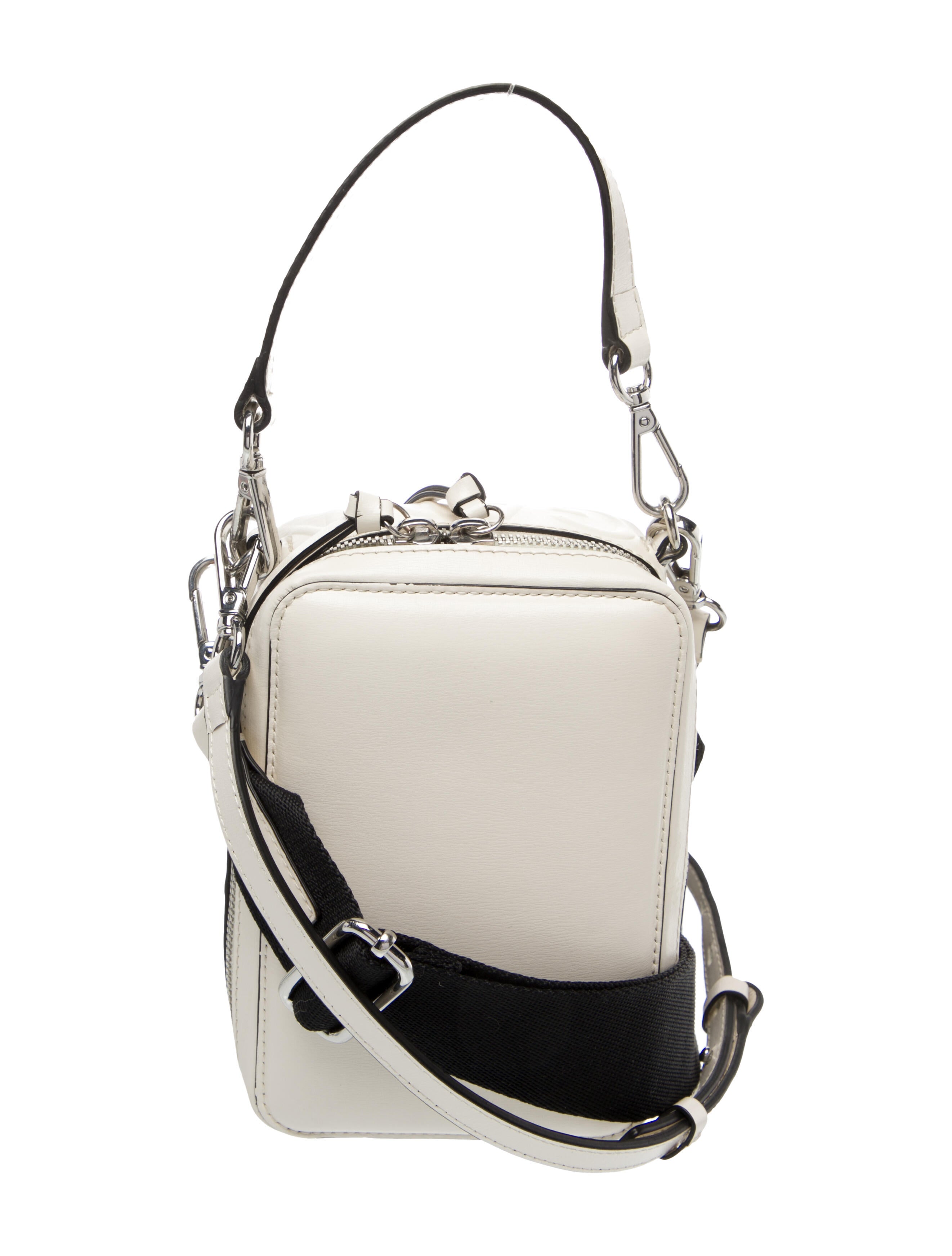 Ganni Leather Top Handle Bag