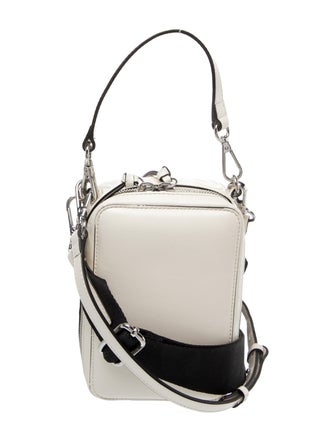 Ganni Leather Top Handle Bag