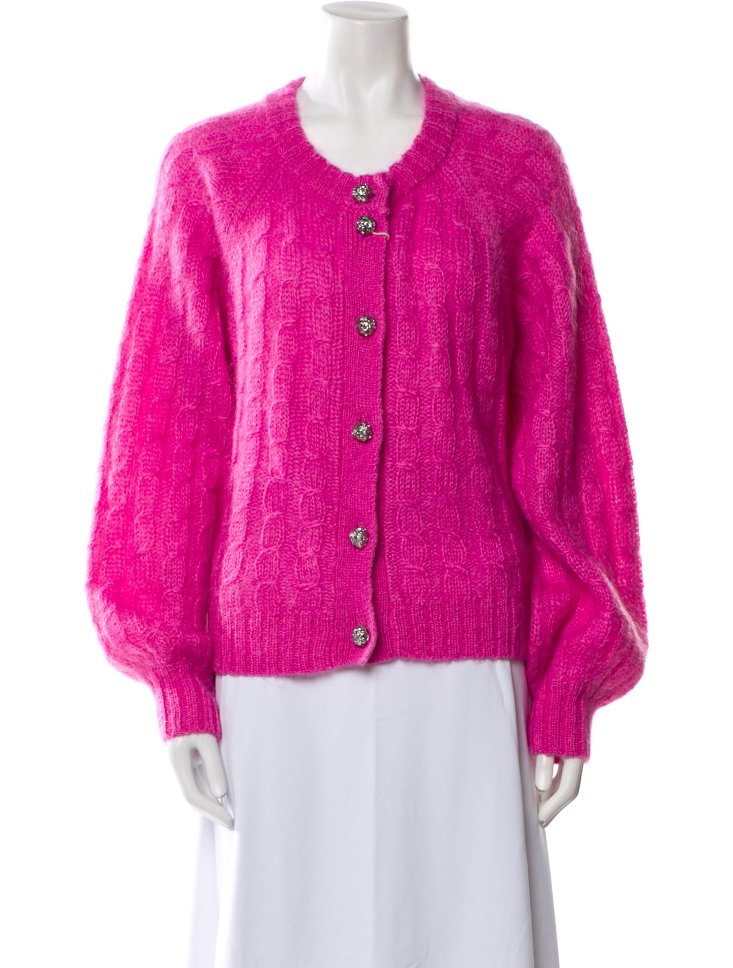 Ganni Alpaca Crew Neck Sweater w/ Tags