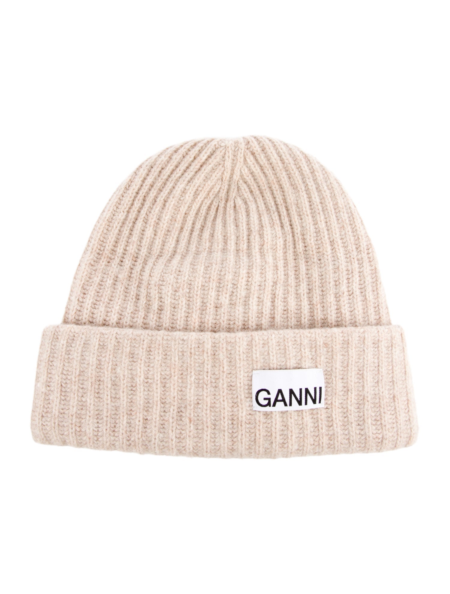 Ganni knit beanie