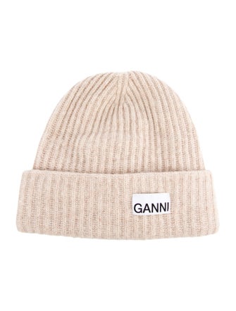 Ganni knit beanie