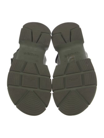 Ganni Rubber Slingback Sandals