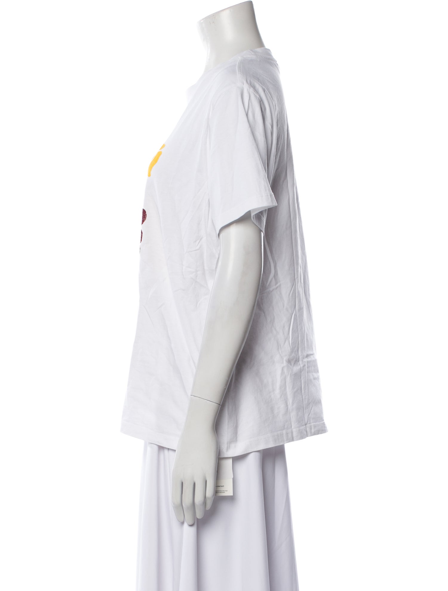 Ganni Graphic Print Crew Neck T-Shirt