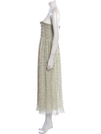 Ganni Printed Midi Length Dress