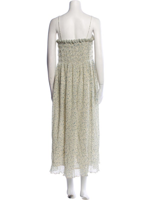 Ganni Printed Midi Length Dress