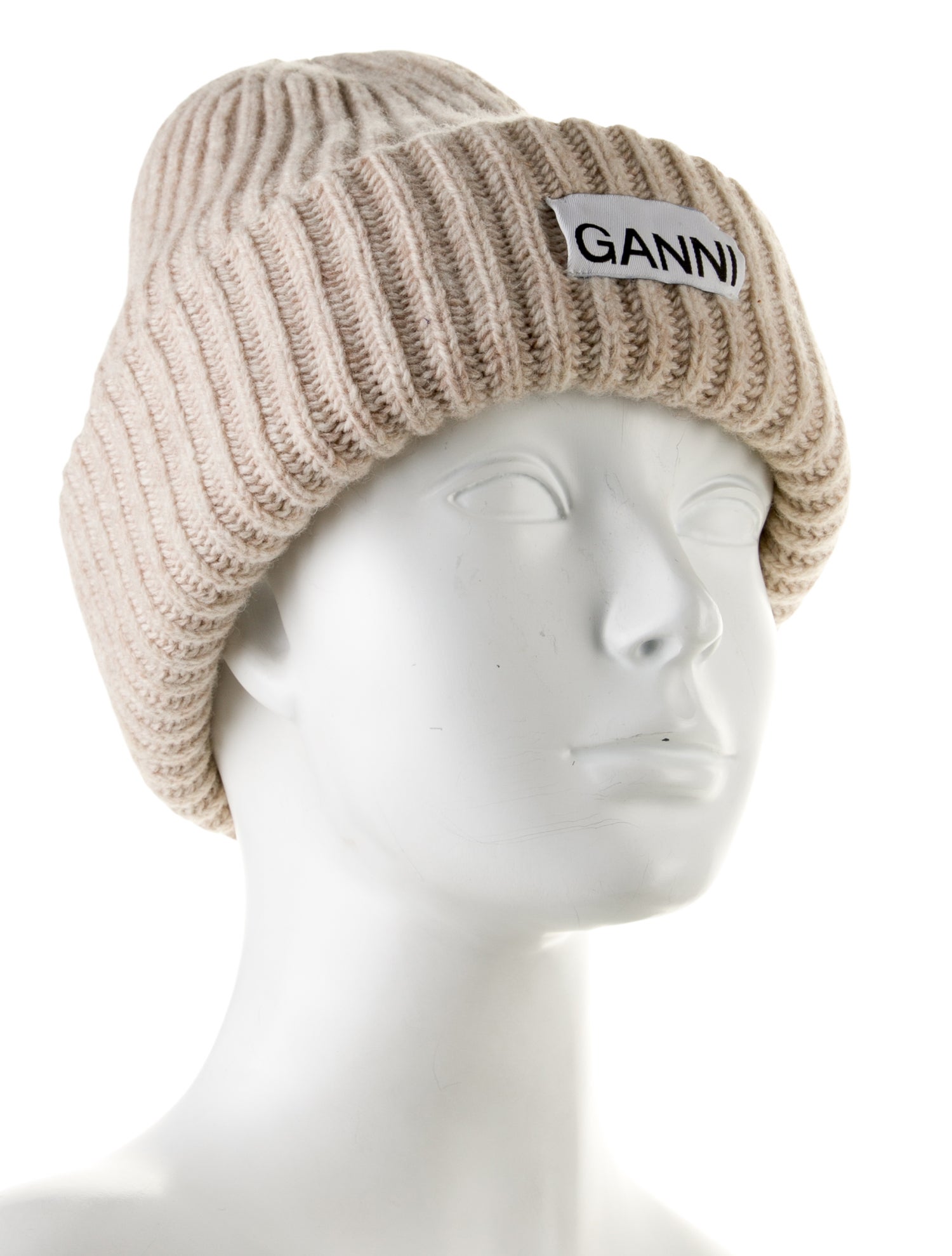Ganni Rib Knit Beanie